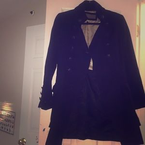 Navy Zara Fall/ Winter military 🧥 jacket!